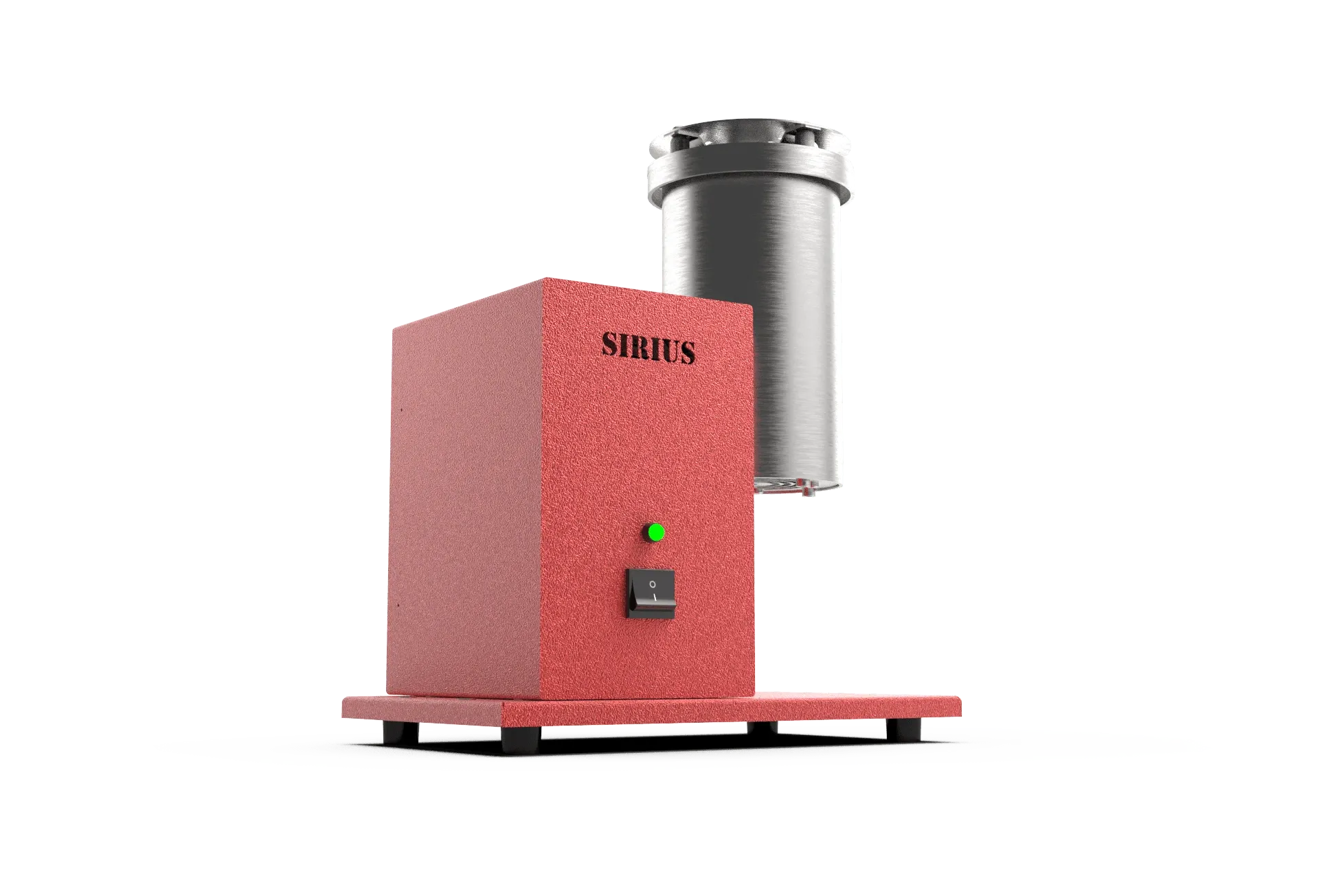 Sirius micro-incinerator, front close-up