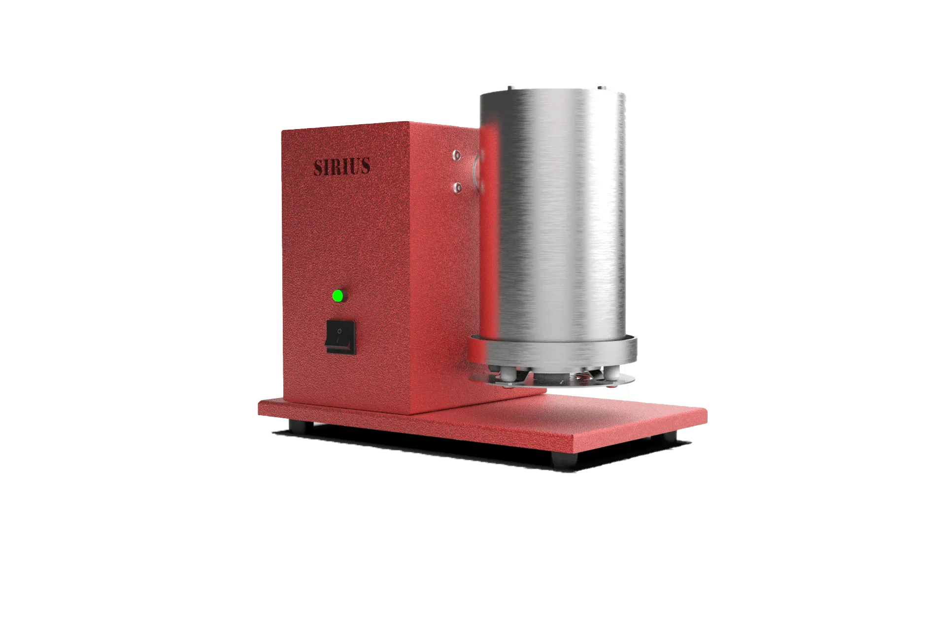 Sirius mikro insineratör yan 3/4 görünüm